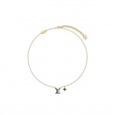 LOUIS VUITTON LV ICONIC ENAMEL NECKLACE M02147